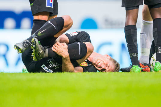 Syrianskas Mattias Liljestrand blir liggandes