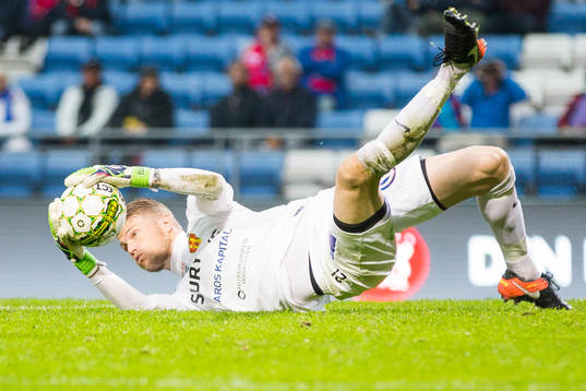 Syrianskas målvakt Hampus Elgan