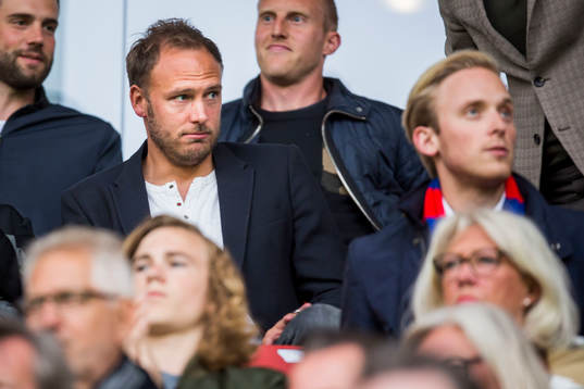 Andreas Granqvist på läktaren