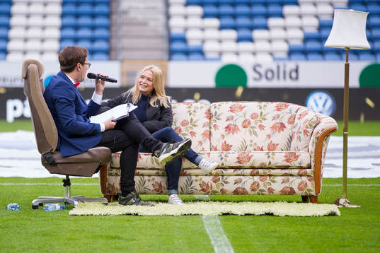 Supporterföreningen Kärnans styrelsemedlem Madelene