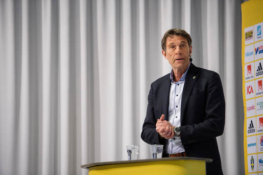 Sveriges förbundskapten Håkan Ericson