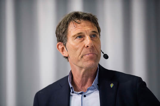 Sveriges förbundskapten Håkan Ericson