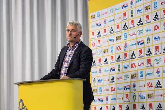 Sveriges förbundskapten för U19, Claes Eriksson