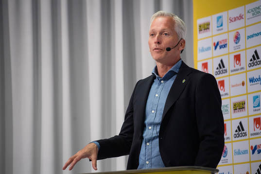 Svenska fotbollförbundets generalsekreterare Håkan
