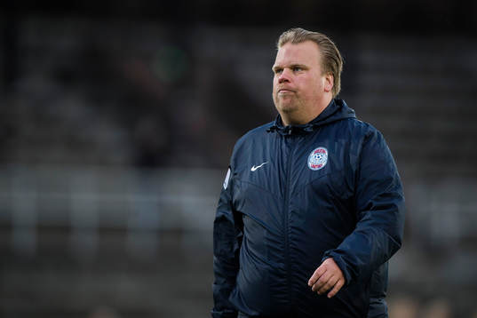 Eskilstunas tränare Viktor Eriksson