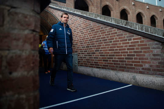 Djurgårdens tränare Joel Riddez