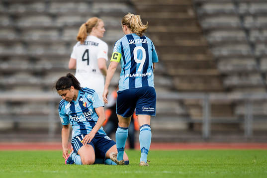 Djurgårdens Tempest-Marie Norlin får ont