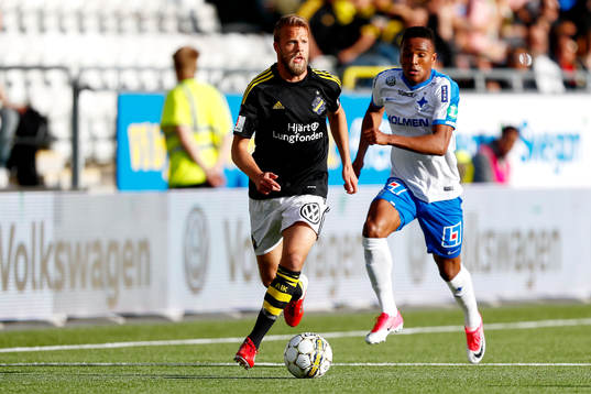 s Daniel Sundgren och Norrköpings Niclas Eliasson