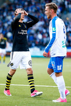 s Kristoffer Olsson och Norrköpings Linus Wahlqvist