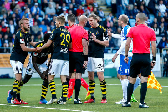 Stökigt i Norrköpings målområde