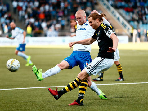XXX under fotbollsmatchen i Allsvenskan mellan Norrköping
