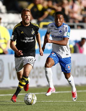 s Daniel Sundgren  och Norrköpings Niclas Eliasson