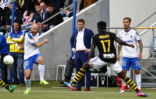Norrköpings tränare Jens Gustafsson