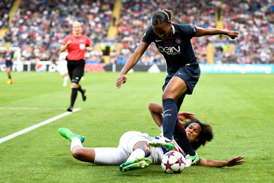 Lyons Wendie Renard och Paris Marie-Laure Delie