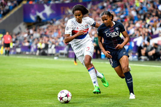 Lyons Wendie Renard och Paris Marie-Laure Delie