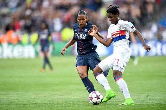 Paris Marie-Laure Delie och Lyons Kadeisha Buchanan