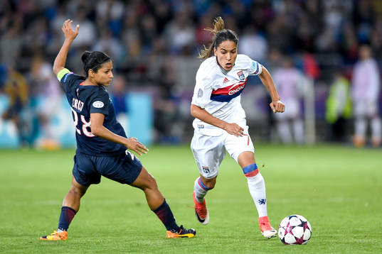 Paris Shirley Cruz Trana och Lyons Amel Majri