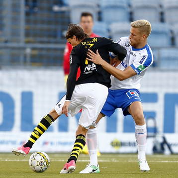 s Kristoffer Olsson  och Norrköpings Filip Dagerstål