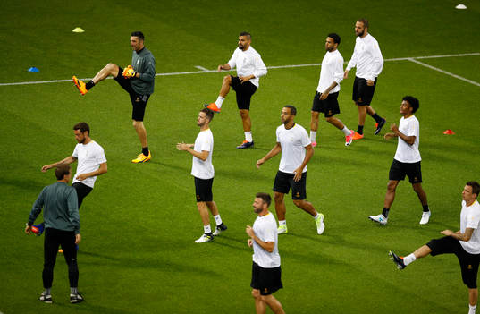 Bläddra bland fler bilder av Fotboll, Champions League, Juventus, Träning & Presskonferens