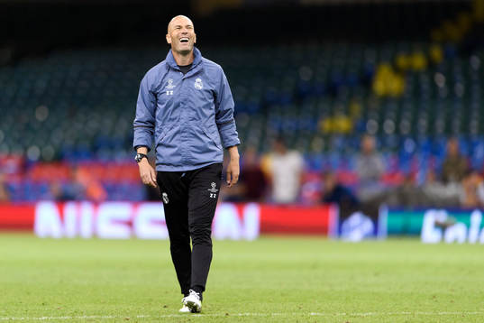  Tränare Zinedine Zidane