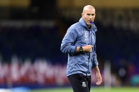  Tränare Zinedine Zidane