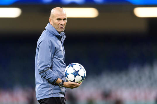  Tränare Zinedine Zidane