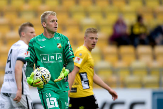 Häckens målvakt Peter Abrahamsson