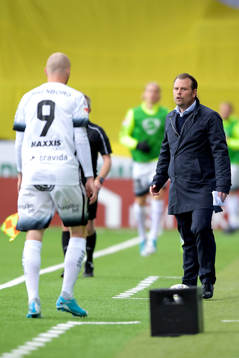 Häckens Alexander Farnerud och tränare Mikael Stahre