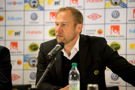 Elfsborgs manager Magnus Haglund