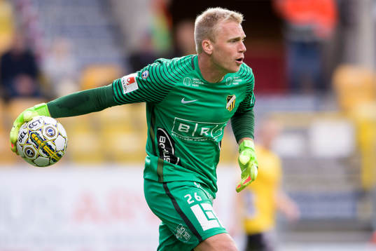 Häckens målvakt Peter Abrahamsson
