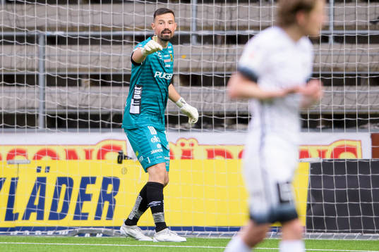 Elfsborgs målvakt Kevin Stuhr Ellegaard