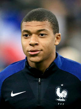 Kylian Mbappe Lottin , Frankrike