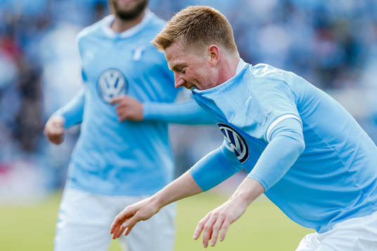 Malmö FFs Anders Christiansen jublar