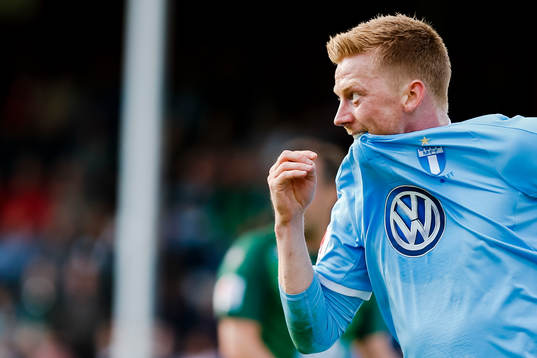 Malmö FFs Anders Christiansen jublar