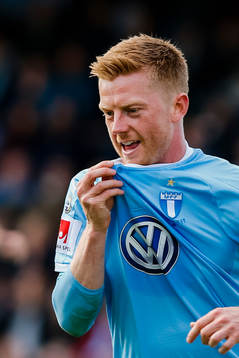 Malmö FFs Anders Christiansen jublar