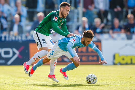 Jönköpings Dzenis Kozica  och Malmö FFs Pawel Cibicki