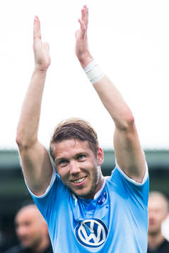 Malmö FFs Anton Tinnerholm jublar