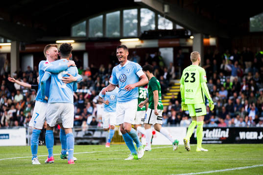 Malmö FFs Anders Christiansen, Erdal Rakip och Markus