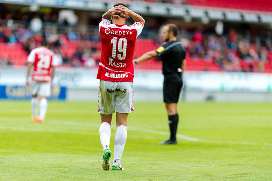 Kalmars Melker Hallberg deppar