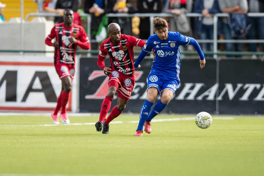 Sundsvalls Jaudet Salih mot Östersunds Fouad Bachirou