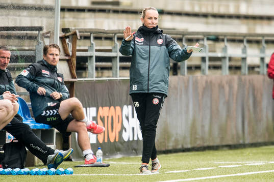 Kristianstads tränare Elisabet Gunnarsdottir