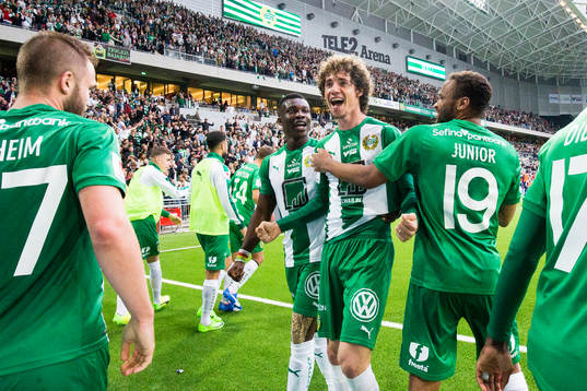 Hammarbys Romulo Cabral Pereira Pinto jublar