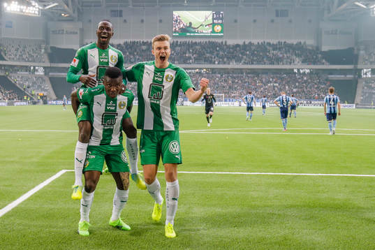 Hammarbys Pa Amat Dibba , Joseph Aidoo och Marcus Degerlund