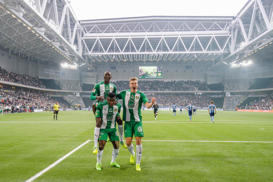 Hammarbys Pa Amat Dibba , Joseph Aidoo och Marcus Degerlund