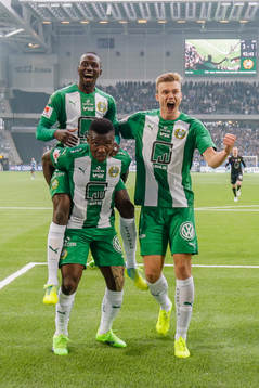 Hammarbys Pa Amat Dibba , Joseph Aidoo och Marcus Degerlund