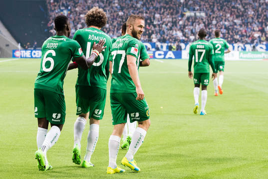 Hammarbys Joseph Aidoo, Romulo Cabral Pereira Pinto och