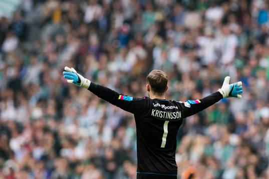 Hammarbys målvakt Ögmundur Kristinsson