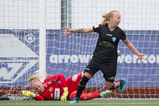 Göteborgs Nathalie Persson jublar