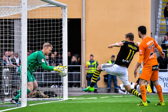 s Eero Markkanen med målchans