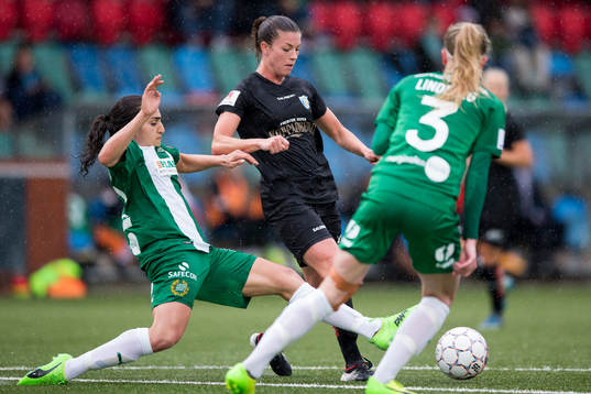 4 Göteborgs Pauline Hammarlund mot Hammarbys Sejde